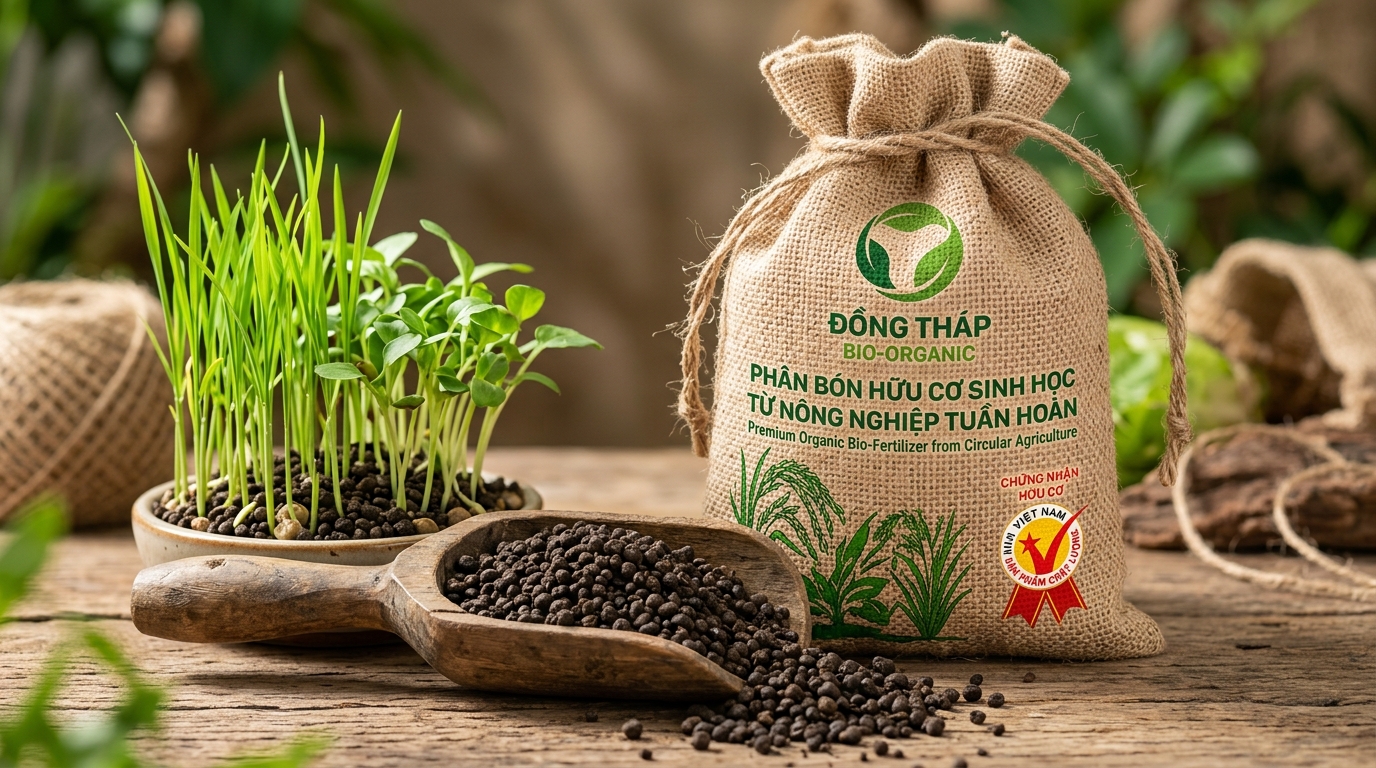 ẢNH 02: PHÂN HỮU CƠ VI SINH THƯƠNG MẠI
